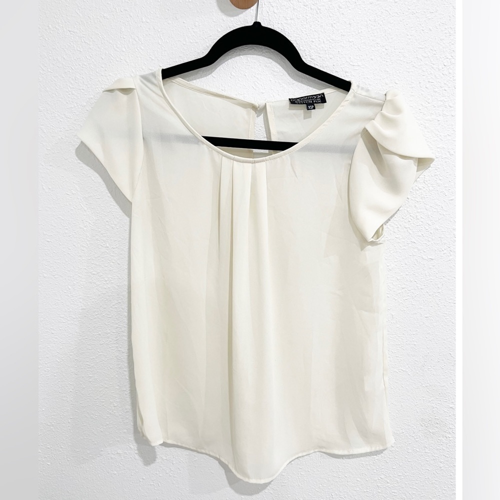 🌻🌻🧡 - White blouse Stitch fix Papermoon XSP